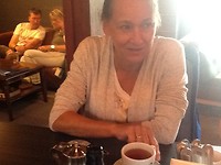 A cup of black tea in the pub