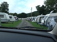 Wel n beetje volle camping. Zijn we niet gewend.