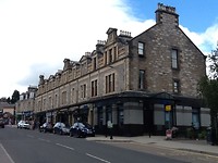 Straatbeeld Pitlochrie
