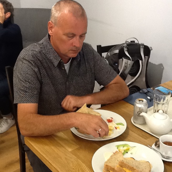 Sandwiches met oa pulled porc