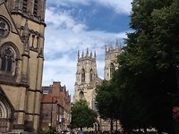 De cathedraal is ook ver buiten York nog te zien