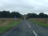 Onderweg bij York. Route met hidden dips en blind summits