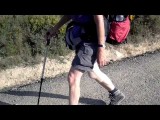 Hanny onderweg naar Santiago de Compostela