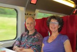 In de Thalys op weg naar Parijs