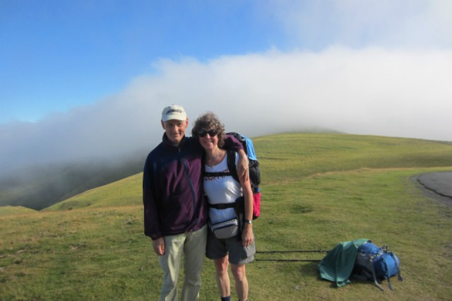 Wim en ik in de Pyreneeen