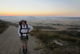 's morgens vroeg na Castrojeriz