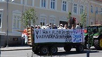 Optocht in Strömstad.