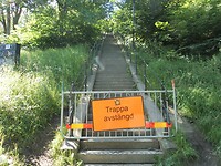 Steile trap