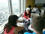 Lunch in de Baiyoke Tower.
