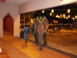 Een olifant uit de voorstelling van Siam Miramit.