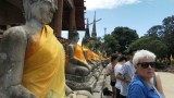 In de Wat Yai Chai Mongkhon.
