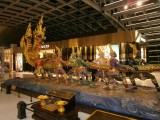 Draak op vliegveld van Bangkok.