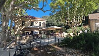 Restaurante lesTerrasses, met uitzicht op de Pont du Gard