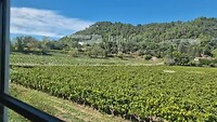 Mooie route op weg naar Aix en Provence