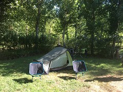 De tent staat weer