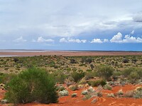 Onderweg van Alice Springs naar Ayers Rock