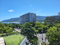 Uitzicht vanuit het hotel