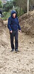 Hans in de regen
