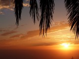 Weer een mooie zonsondergang