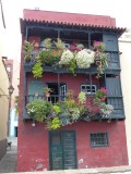 De beroemde balkonnetjes in Santa Cruz de la Palma