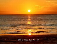 Sunset Jimbaran Beach 1