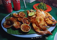 Jimbaran Beach diner