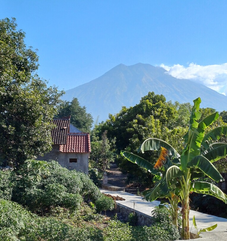 Mount Agung.