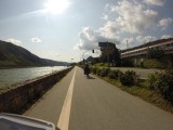 En weer mooi fietsen langs de Rijn