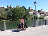 Uitzicht op Bassono del Grappa