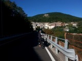 Vroeg op weg vanuit Castell'Azzara