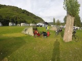Op de eerste camping in Boppard