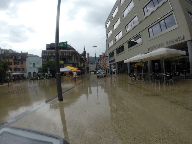 Regen in Bregenz