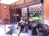 Heerlijk terras bij ons hotel