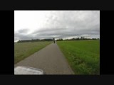 Henk en Carla op de tandem