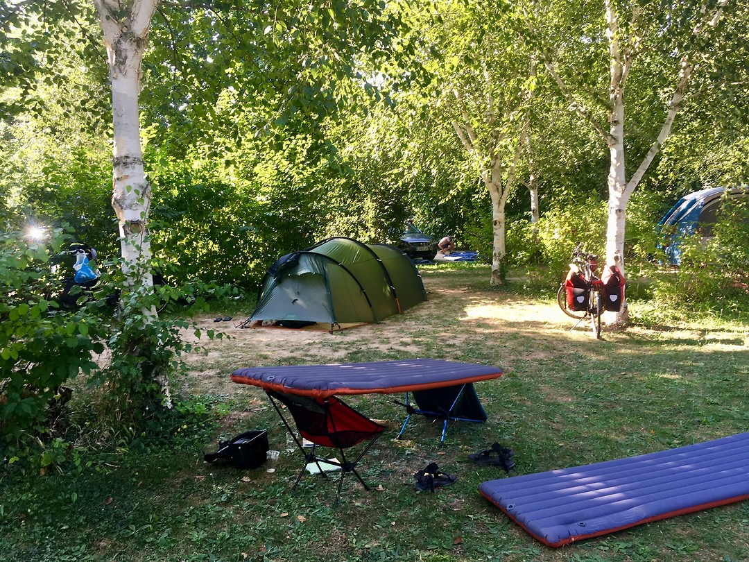 Camping the Vallon Ain