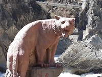 Beeld van de beroemde tijger