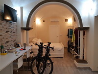 Fietsen in appartement