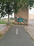 Het fietspad stopt