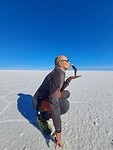 Fotosessie op de zoutvlakte