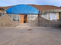 Hotel op de zoutvlakte