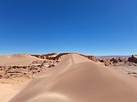 Duinen in Valle de la Luna