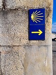 Wegwijzer van de camino
