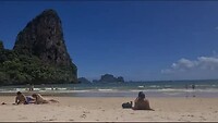 Lekker zonnen op Railay Beach
