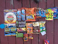 Food for 4 days...
