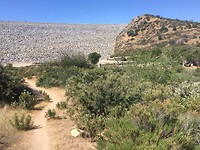 Dam before Wrightwood