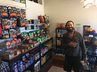 Resupplying at the Triple Crowner Outfitter