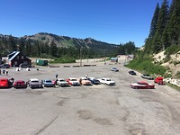 Car show at the Donner Ski Ranch
