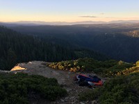 Cowboying at lookout rock