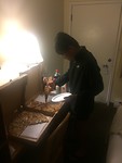 Our own pizza buffet