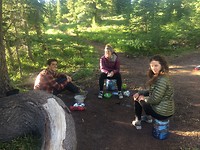 Joe, Ally and Sophie